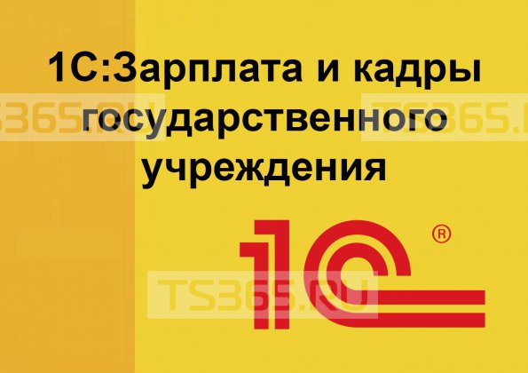 1С:Зарплата и кадры государственного учреждения 8. Базовая версия. Электронная поставка