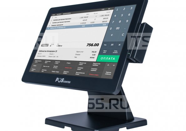  Сенсорный моноблок POSCenter Atlas 15.6", PCAP, i3-4030U, RAM 8Gb, SSD mSATA 128Gb, MSR
